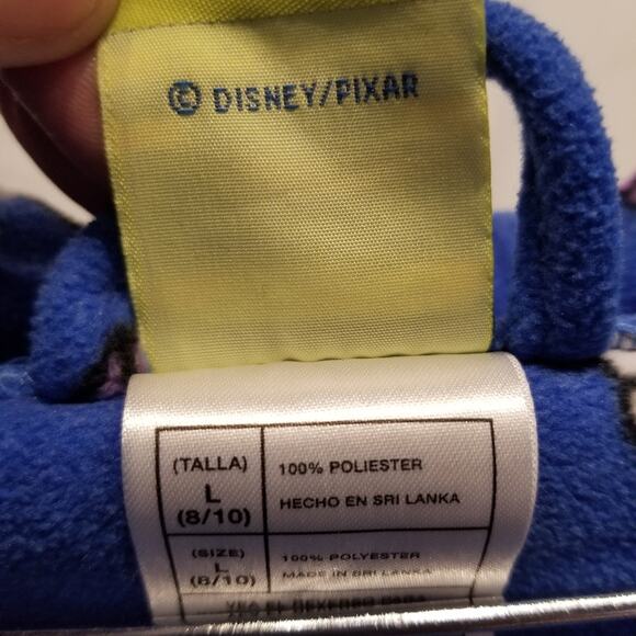 Disney Buzz Boy's Blue Robe Size L ( 8-10) - Picture 9 of 10